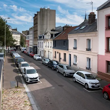 Le Ptit Havrais, Idéal Couple, Solo Ou Pro à 2 Min à Pied De La Apartamento Le Havre